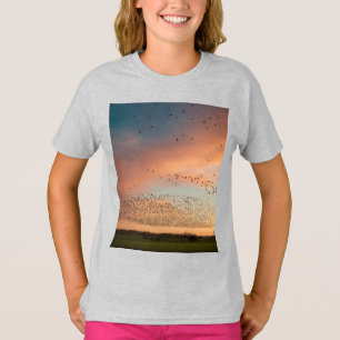 Camiseta La Sinfonía del Cielo: Vuelo de la Bandada