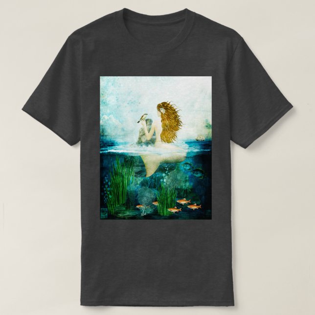 Camiseta La sirena (Diseño del anverso)