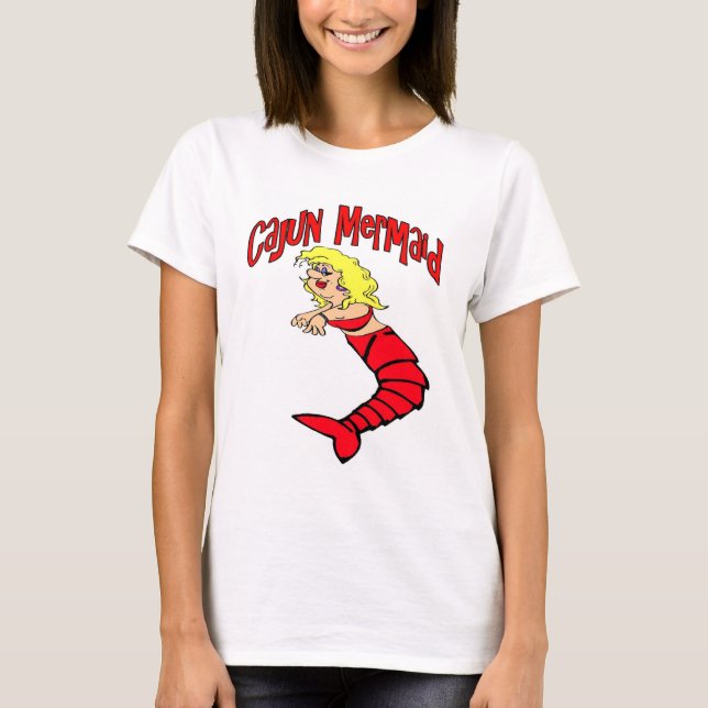 Camiseta La sirena cajún (Anverso)