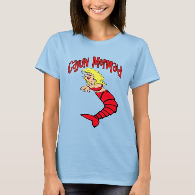 Camiseta La sirena cajún (Anverso)