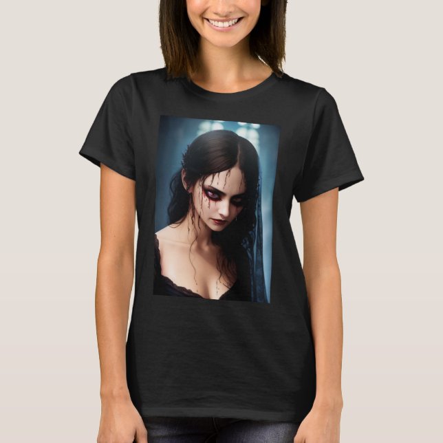 Camiseta La sirena de las sombras (Anverso)