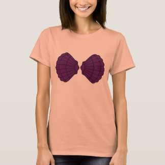 Camiseta La sirena descasca púrpura