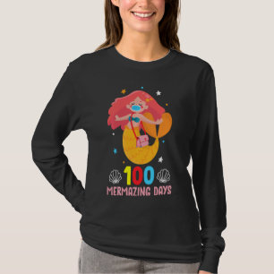 Camiseta La Sirena Enfrenta La Máscara Graciosa 100 Días De
