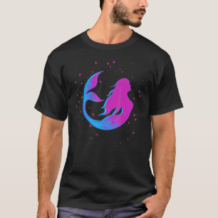Camiseta La sirena madre madres Chica ama a las sirvientas 