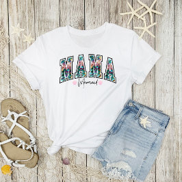 Camiseta La Sirena Mamá Divertida Mujeres Mamá Familia Mata