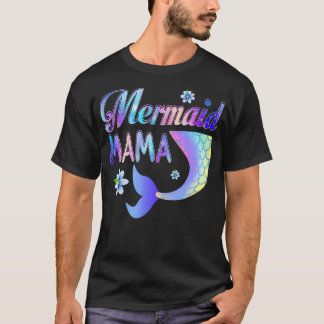 Camiseta La Sirena Mamá Divertida Sirena Mamá Matando Fiest