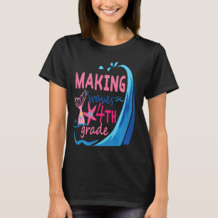 Camiseta La Sirenita Fabricando Ondas En Camisas De 4º Grad
