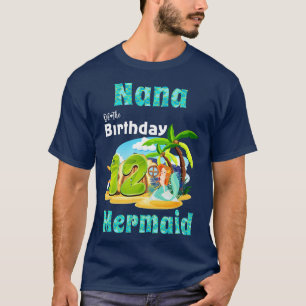 Camiseta La Sirenita Nana De Los 12 Años