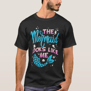 Camiseta La Sirenita Parece Que Yo Cita El Aspecto De La Si