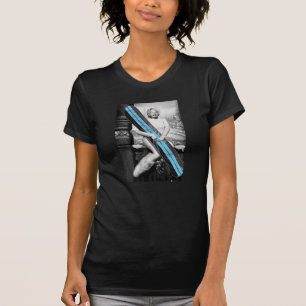 Camiseta La snowboard de Marilyn