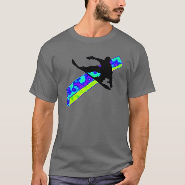Camiseta La snowboard va auge (Anverso)