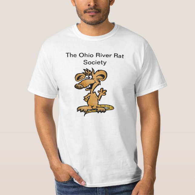 Camiseta La sociedad de la rata del río Ohio (Anverso)