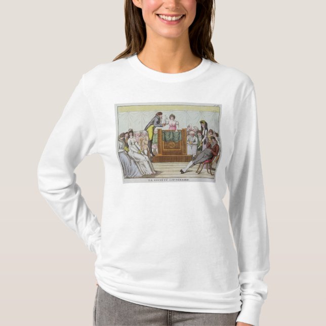 Camiseta La sociedad literaria (Anverso)