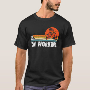Camiseta La soldadura masculina se aleja de la moral estoy