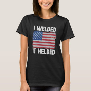 Camiseta La Soldé Ayudando Al Chiste Acero Bandera Estadoun