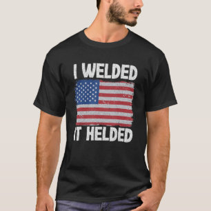 Camiseta La Soldé Ayudando Al Chiste Acero Bandera Estadoun