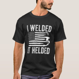 Camiseta La Soldé La Bandera Americana Soldada Soldadura D