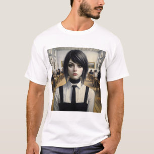 Camiseta La soledad en el mar Cubicle