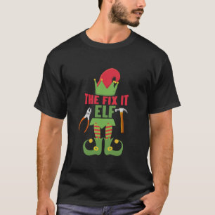 Camiseta La solución de los Navidades elfo de la tecnología