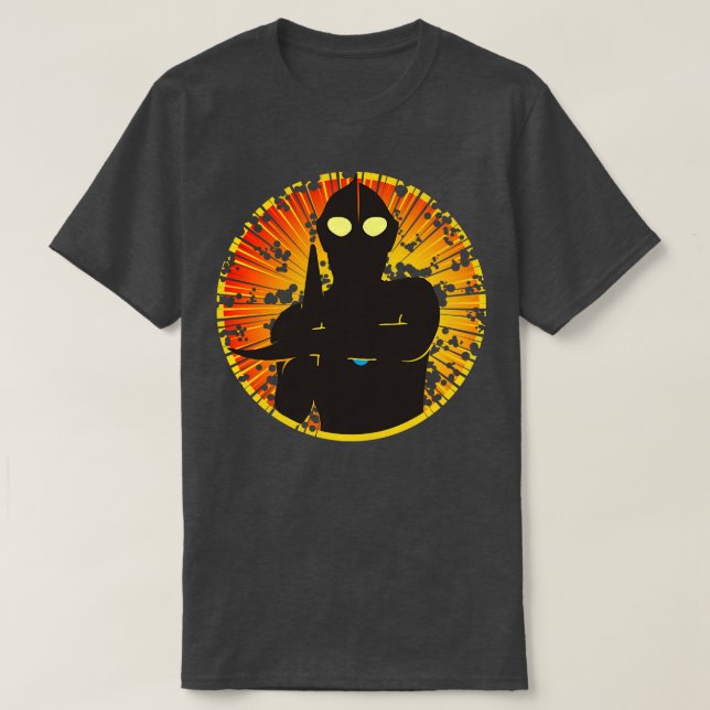 Camiseta La sombra de los Ultra Fighter del M78 (Diseño del anverso)