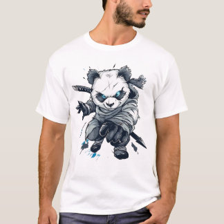 Camiseta La sombra de Panda: El vengador silencioso