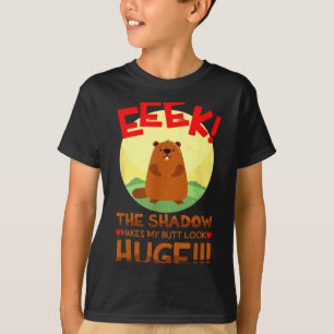 Camiseta La sombra hace que mi trasero se vea enorme Funny