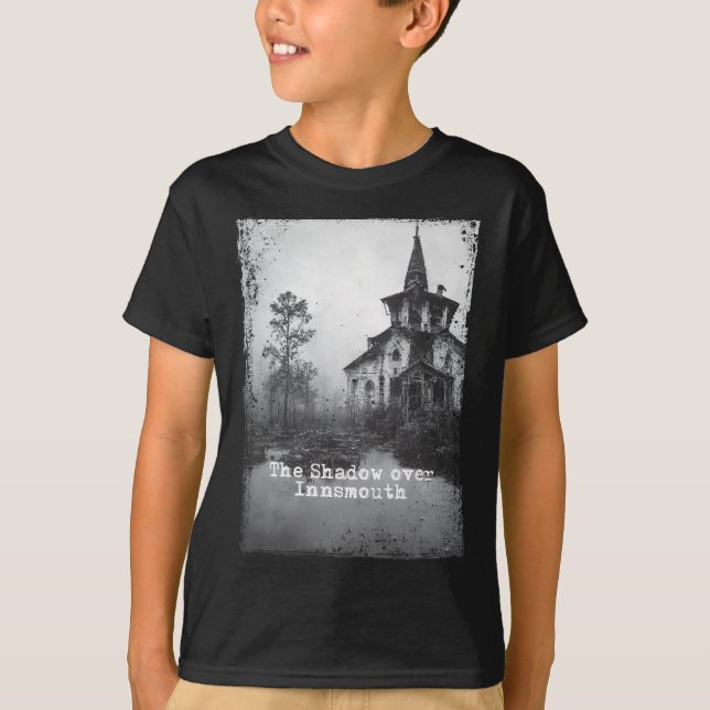 Camiseta La sombra sobre la nave innsmouth Cthulhu Mythos (Anverso)