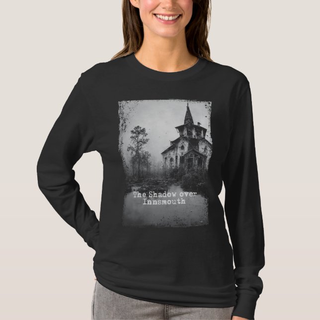 Camiseta La sombra sobre la nave innsmouth Cthulhu Mythos (Anverso)
