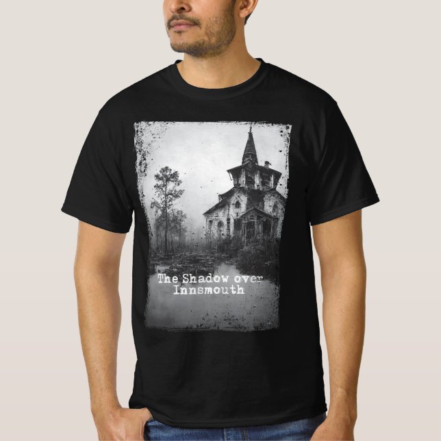 Camiseta La sombra sobre la nave innsmouth Cthulhu Mythos (Anverso)