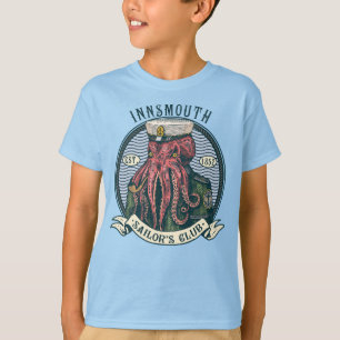 Camiseta La sombra sobre la nave innsmouth Cthulhu Sailor
