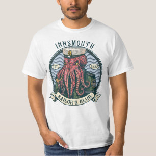 Camiseta La sombra sobre la nave innsmouth Cthulhu Sailor
