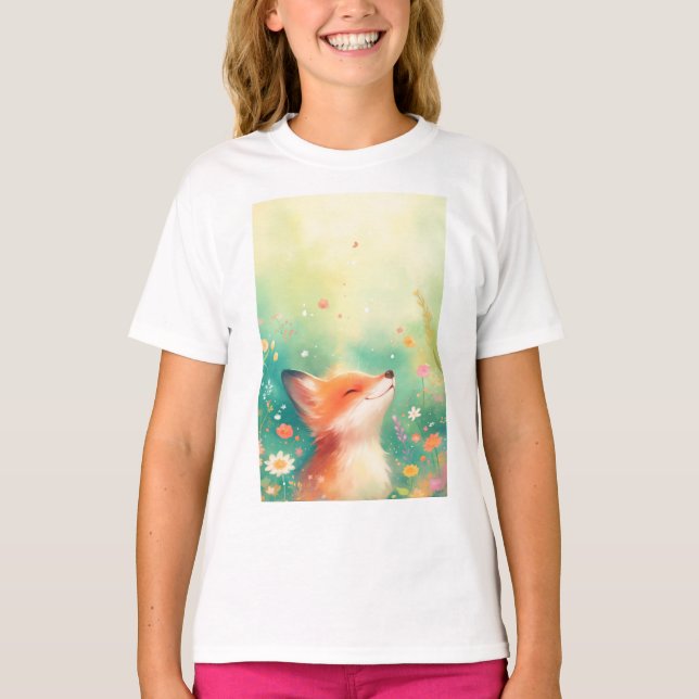 Camiseta La sonrisa del zorro rojo (Anverso)