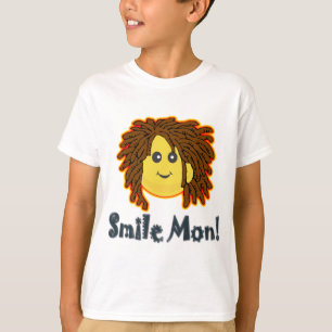 Camiseta La sonrisa lunes Rasta hace frente a los pernos