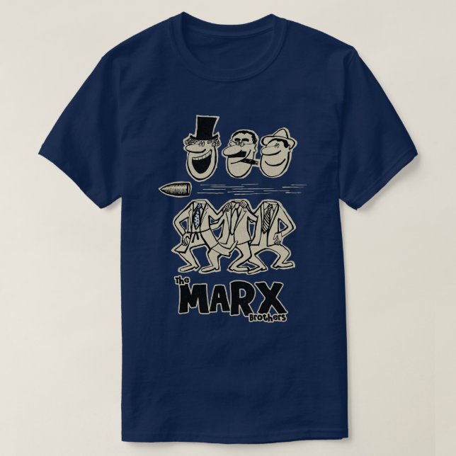 Camiseta La sopa de pato de los hermanos Marx (Diseño del anverso)