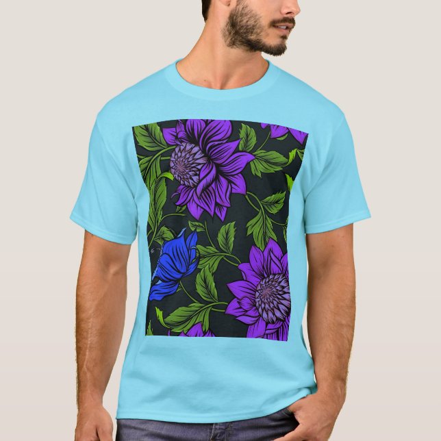Camiseta La sorpresa floral (Anverso)