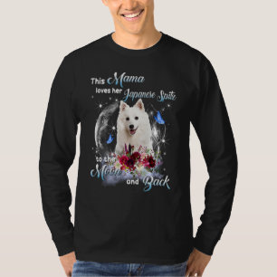 Camiseta La spitz japonesa, la dueña del perro, feliz día d