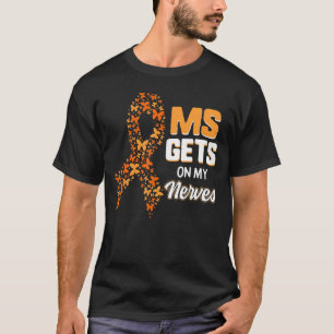 Camiseta La Sra. Conciencia Se Pone En Mis Nervios Escleros