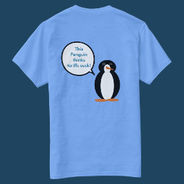 Camiseta La Sra. Penguin Dice Que Tariffs Suck