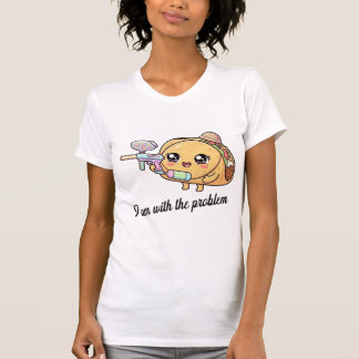 Camiseta La Sra. Taco está con su hombre, también conocido