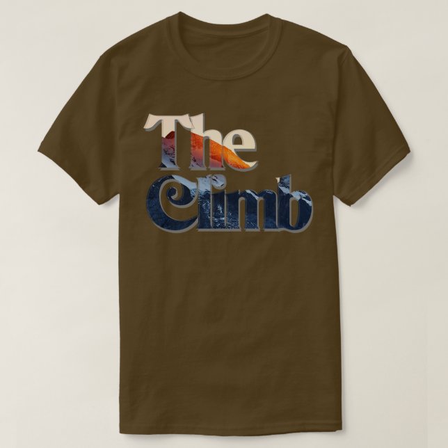 Camiseta La subida (Diseño del anverso)