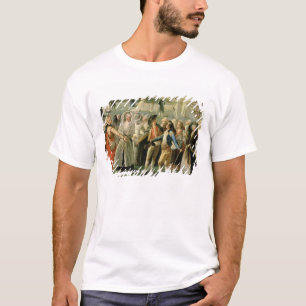 Camiseta La subida de un globo de aire caliente en Madrid,