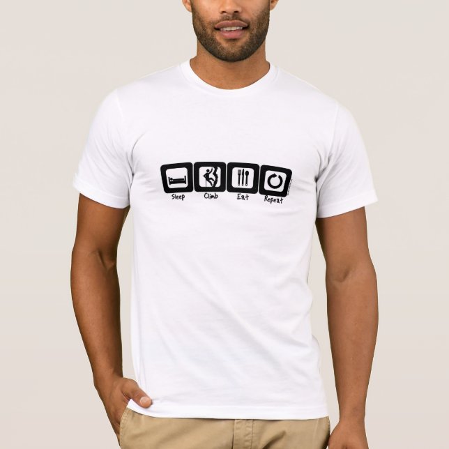 Camiseta La subida del sueño come la repetición (Anverso)