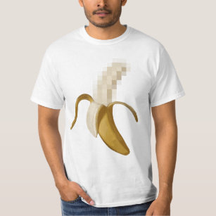 Camiseta La sucia censura a la banana pelada