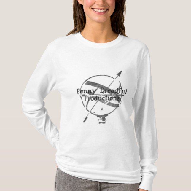Camiseta La sudadera con capucha cabida de las mujeres (Anverso)