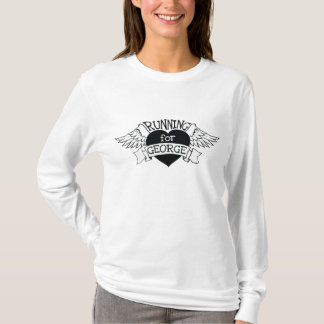 Camiseta La sudadera con capucha de la mujer que corre para