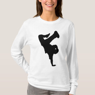 Camiseta La sudadera con capucha de las mujeres del