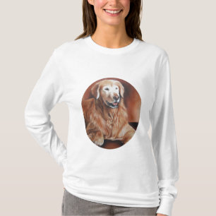 Camiseta La sudadera con capucha de las mujeres del golden