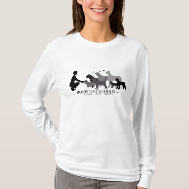 Camiseta La sudadera con capucha de las señoras cabidas (Anverso)