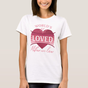 Camiseta La suegra más querida del mundo