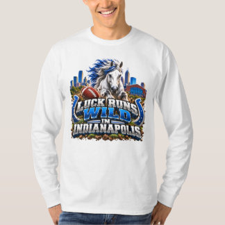 Camiseta La suerte corre desenfrenada en Indianapolis fanát